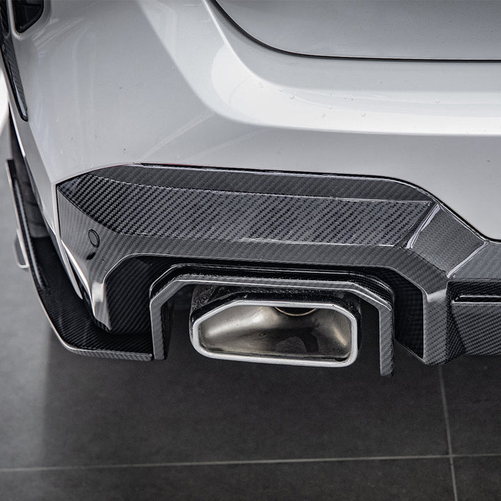 TOWMA. - SooQoo BMW X3 G01 LCI Prepreg Carbon Fiber Rear Diffuser