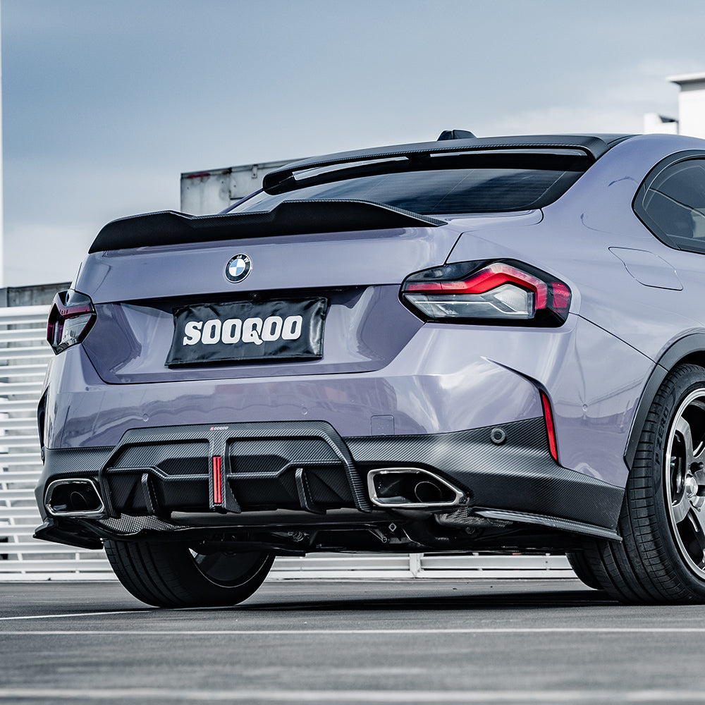 BMW 2 Series G42 Prepreg Carbon Fiber Rear Spats