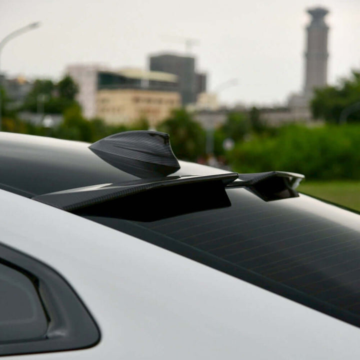 BMW M4 G82 top spoiler close-up