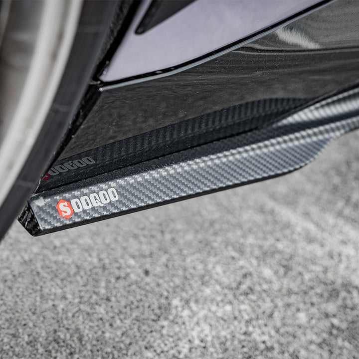 BMW 2 Series G42 Prepreg Carbon Fiber Side Skirts