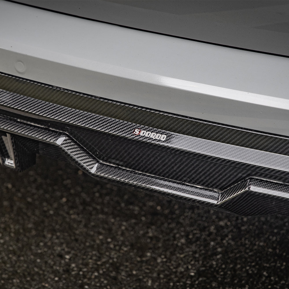 TOWMA. - SooQoo BMW X5 G05 Prepreg Carbon Fiber Rear Diffuser
