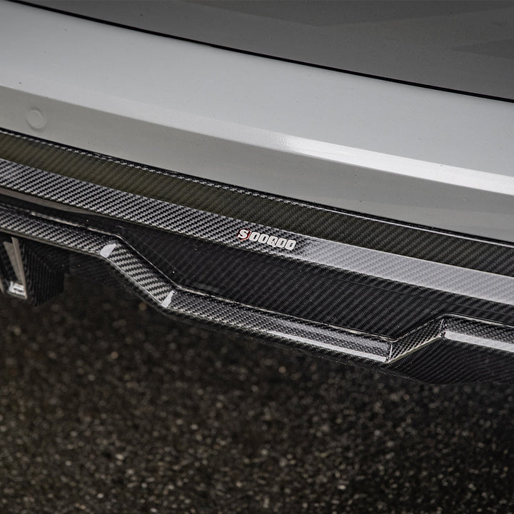 TOWMA. - SooQoo BMW X5 G05 Prepreg Carbon Fiber Rear Diffuser