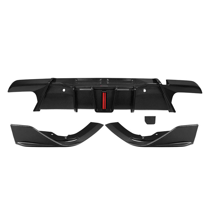 BMW X6M F96 Rear Diffuser W/Brake Light
