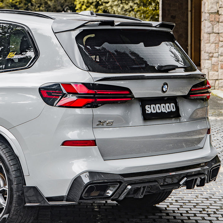 TOWMA. - SooQoo BMW X5 G05 Prepreg Carbon Fiber Rear Spoiler