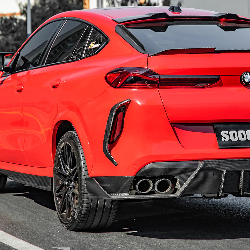 BMW X6M F96 Rear Bumper Insert