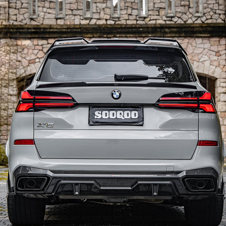 TOWMA. - SooQoo BMW X5 G05 Prepreg Carbon Fiber Top Spoiler