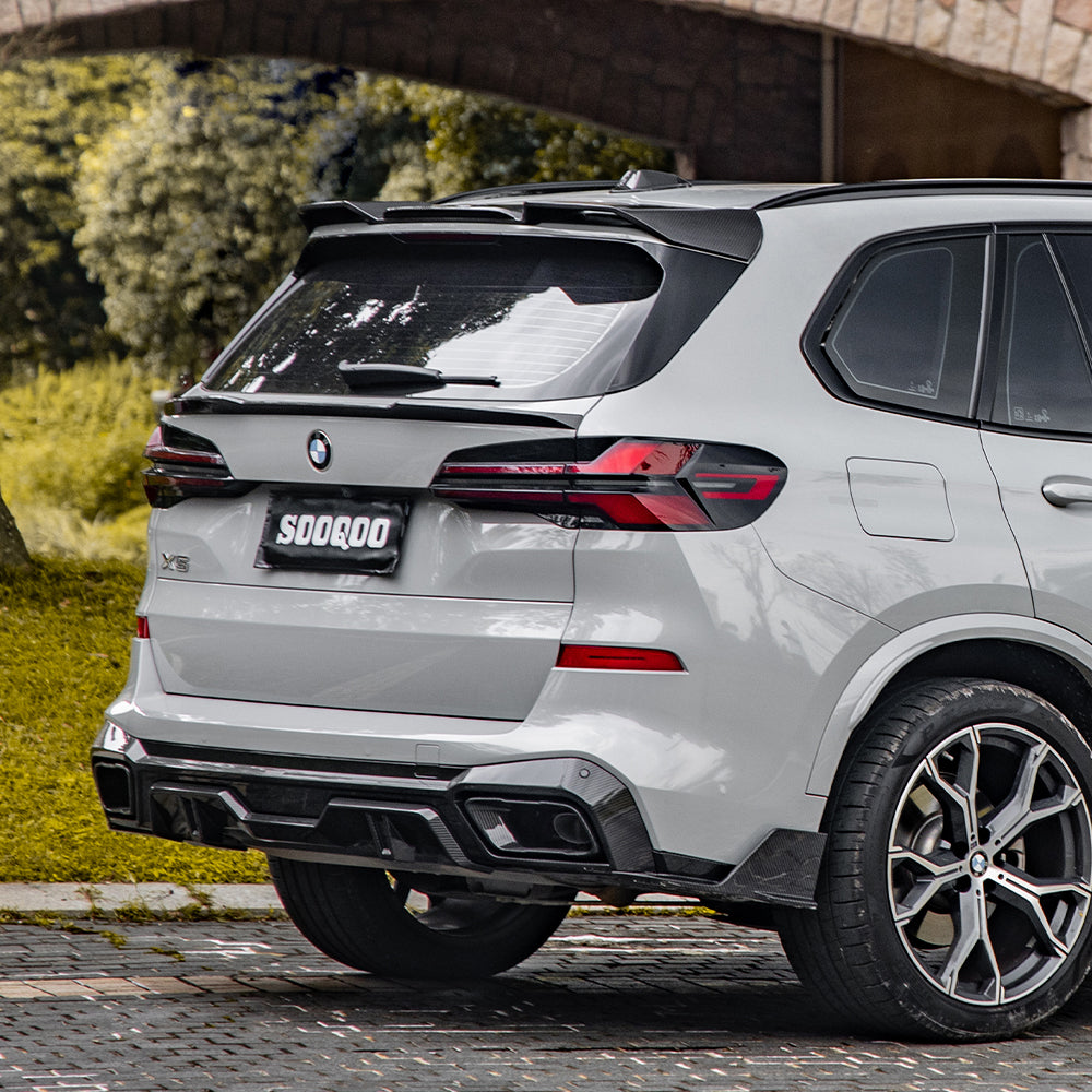 TOWMA. - SooQoo BMW X5 G05 Prepreg Carbon Fiber Top Spoiler