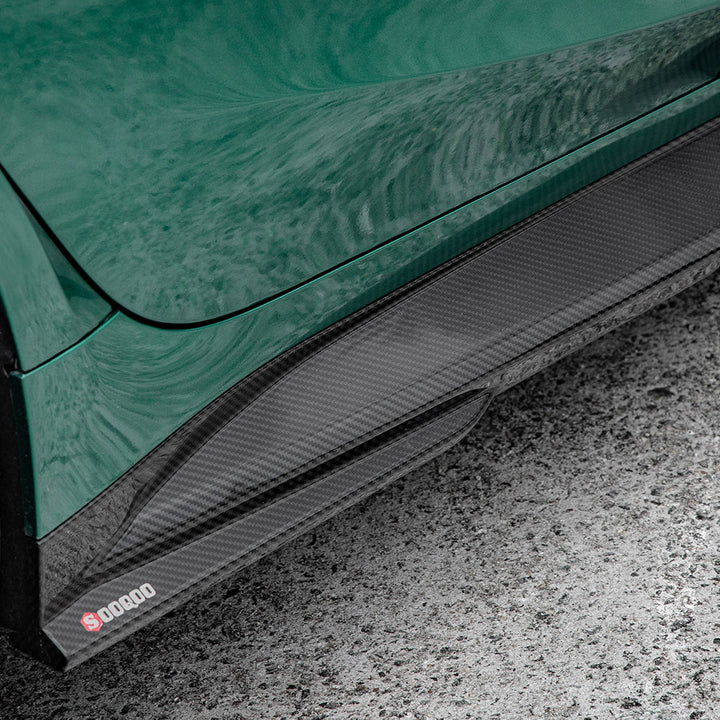 SooQoo M4 side skirt zijaanzicht