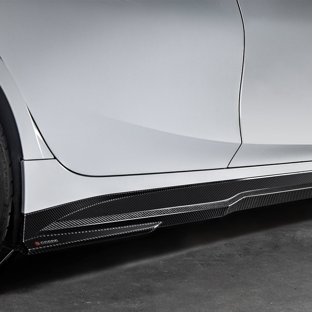 BMW M4 G82 side skirt close-up