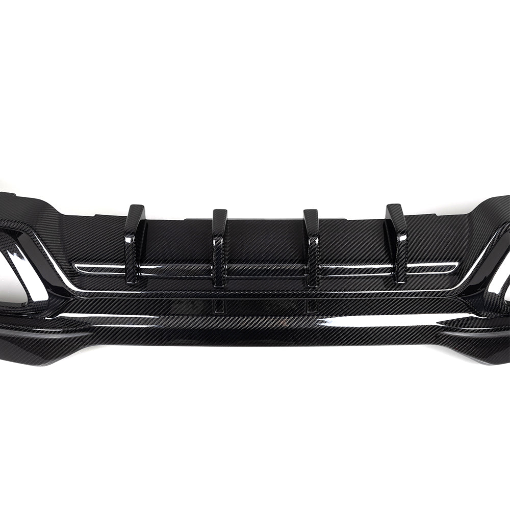 TOWMA. - SooQoo BMW 8 Serie G16 Gran Coupe Prepreg Carbon Fiber Rear Diffuser