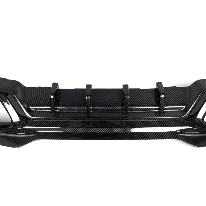 TOWMA. - SooQoo BMW 8 Serie G16 Gran Coupe Prepreg Carbon Fiber Rear Diffuser