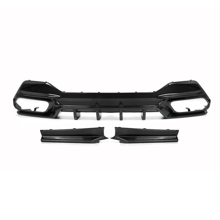 TOWMA. - SooQoo BMW 8 Serie G14 G15 Prepreg Carbon Fiber Rear Diffuser