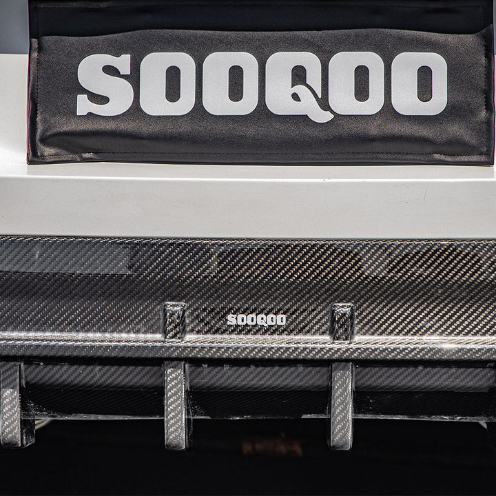 TOWMA. - SooQoo BMW 8 Serie G14 G15 Prepreg Carbon Fiber Rear Diffuser