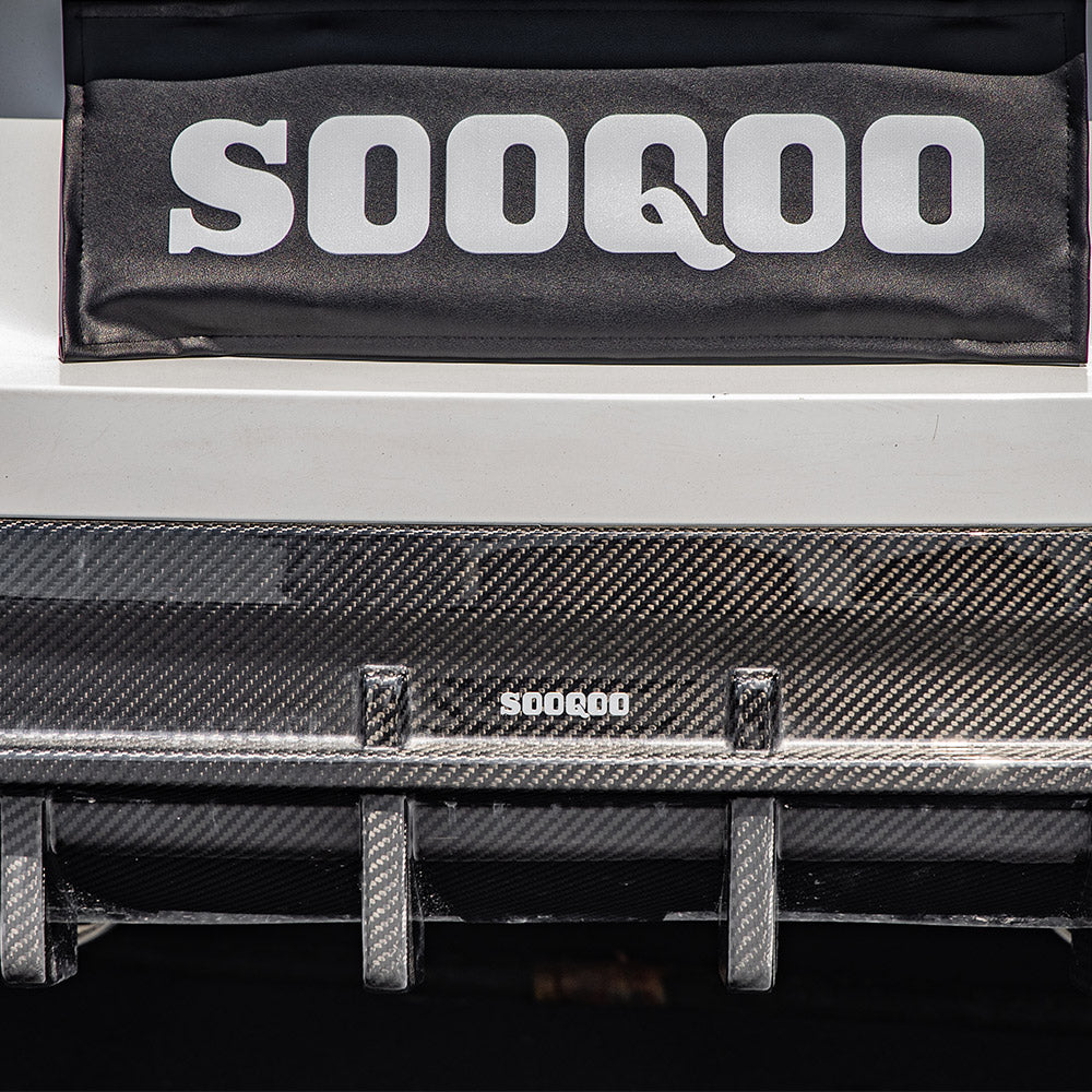 TOWMA. - SooQoo BMW 8 Serie G16 Gran Coupe Prepreg Carbon Fiber Rear Diffuser