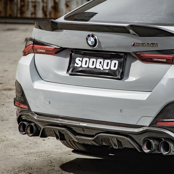 BMW 4 Series G26 Rear Diffuser Dual Tips