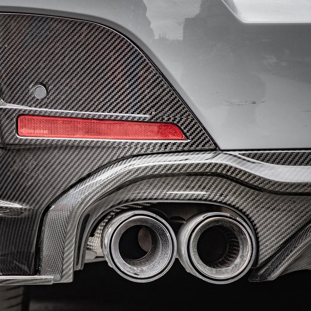 BMW 4 Series G26 Rear Diffuser Dual Tips