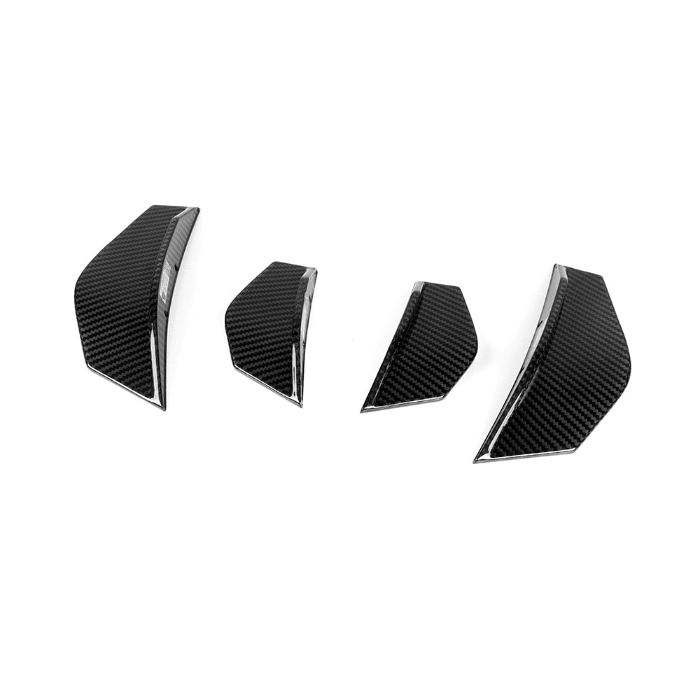 TOWMA. - SooQoo BMW M2 F87 Prepreg Carbon Fiber Front Canards