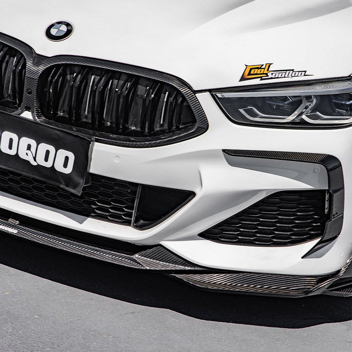 TOWMA. - SooQoo BMW 8 Serie G16 Gran Coupe Prepreg Carbon Fiber Front Lip