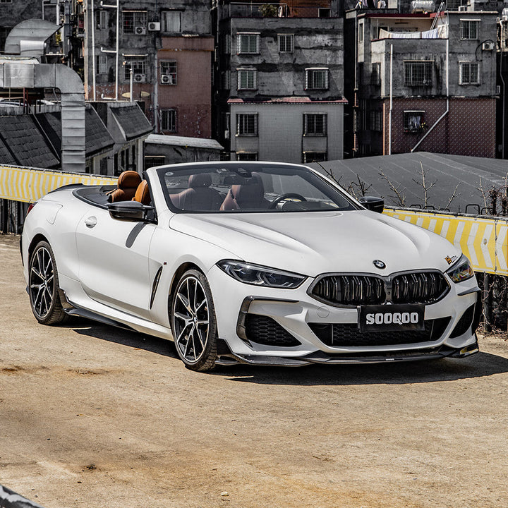TOWMA. - SooQoo BMW 8 Serie G16 Gran Coupe Prepreg Carbon Fiber Front Lip