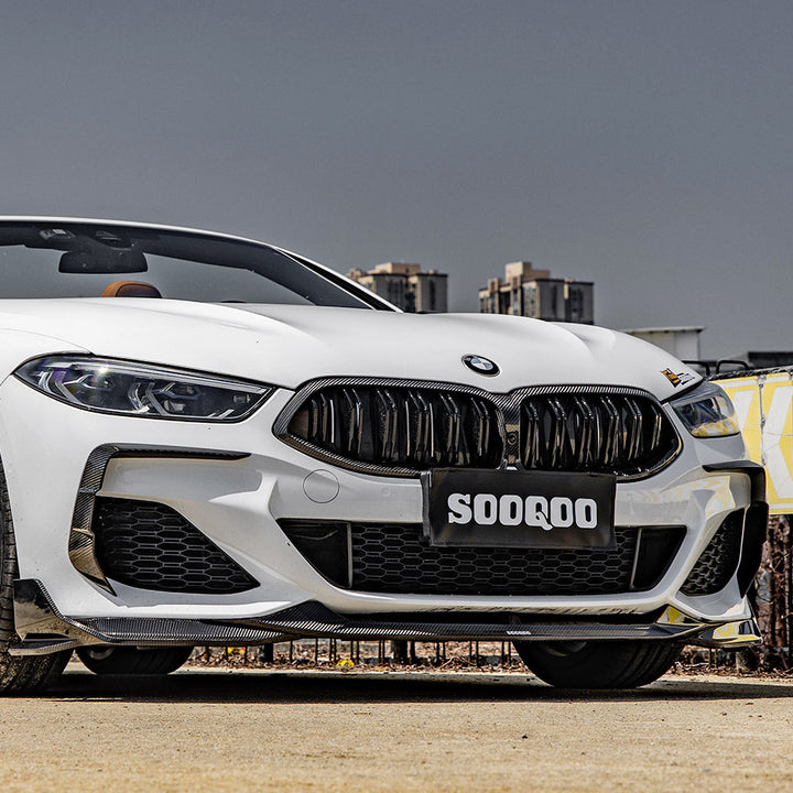 TOWMA. - SooQoo BMW 8 Serie G16 Gran Coupe Prepreg Carbon Fiber Front Lip