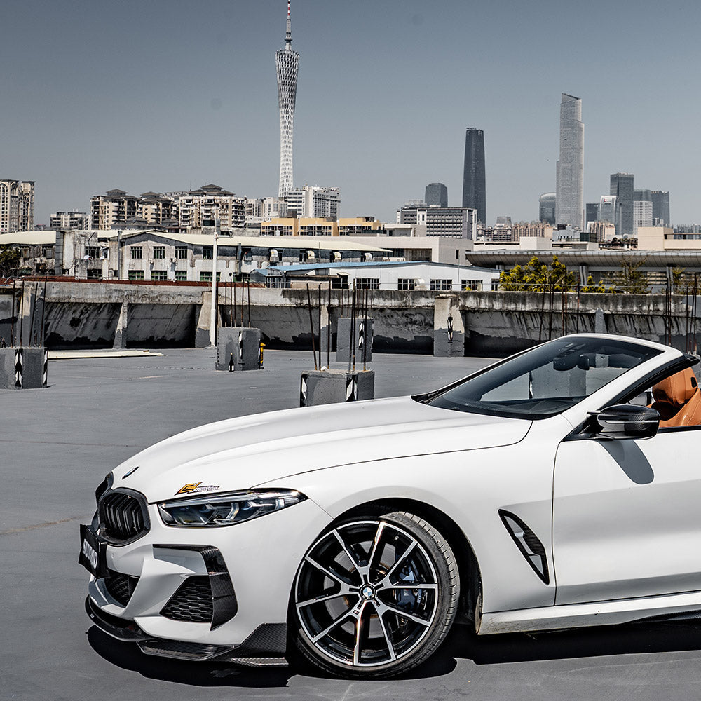 TOWMA. - SooQoo BMW 8 Serie G16 Gran Coupe Prepreg Carbon Fiber Front Lip