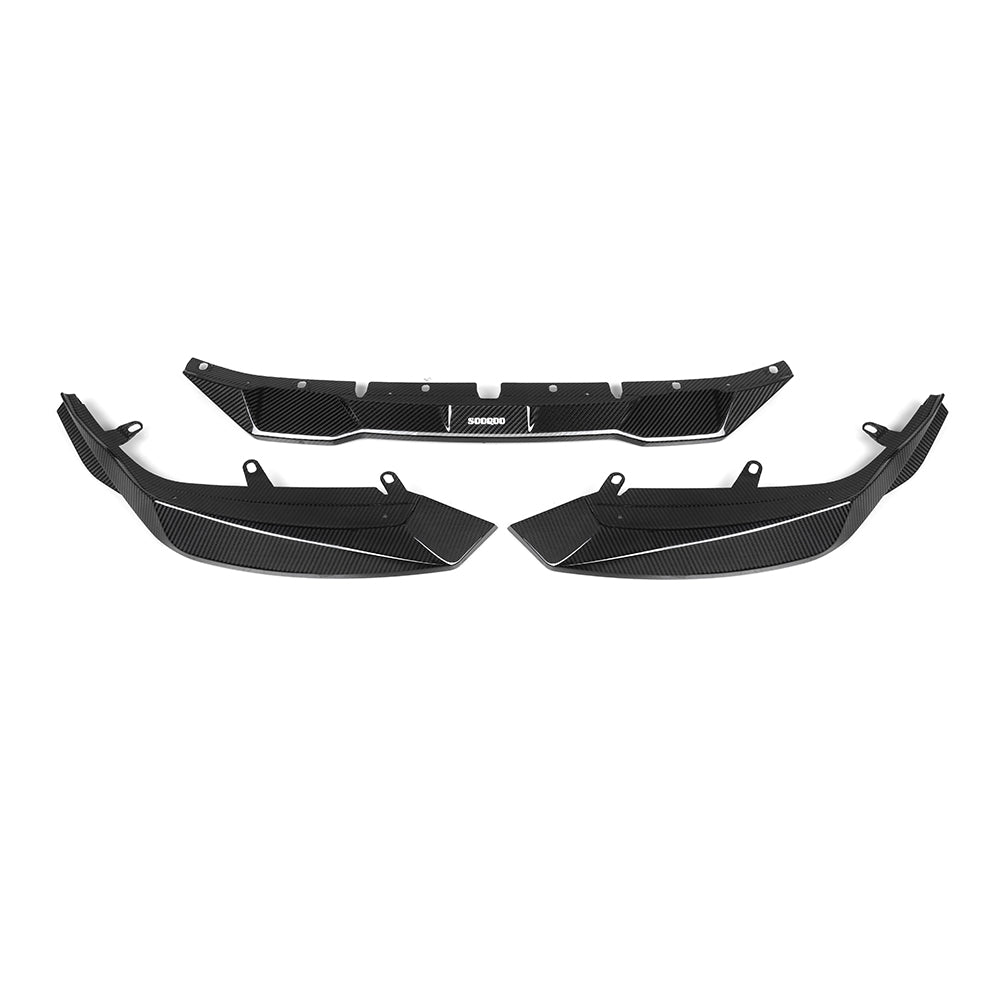 TOWMA. - SooQoo BMW M2 G87 V2 Prepreg Carbon Fiber Front Lip