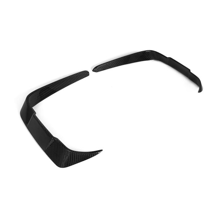 TOWMA. - SooQoo BMW M2 F87 LCI Prepreg Carbon Fiber Front Bumper Inserts