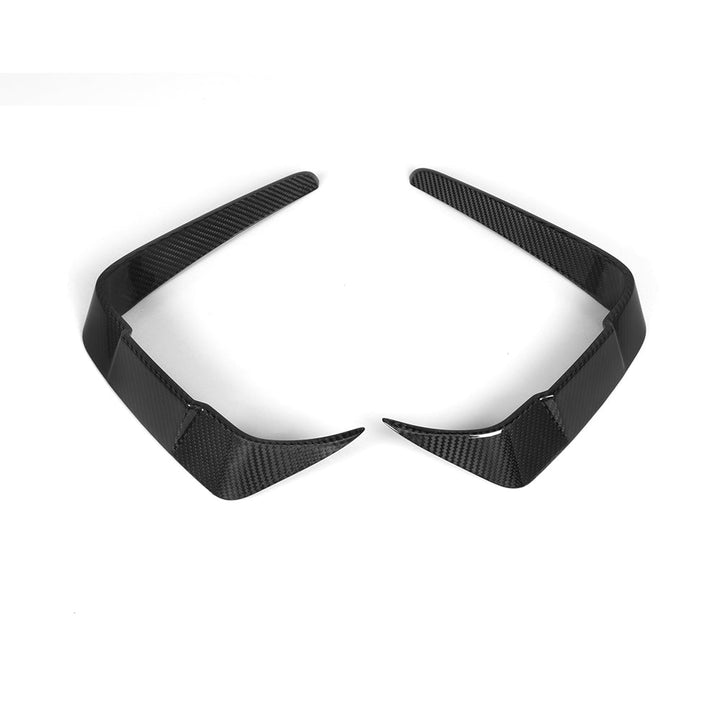 TOWMA. - SooQoo BMW M2 F87 LCI Prepreg Carbon Fiber Front Bumper Inserts