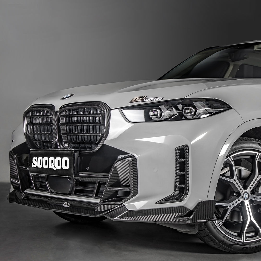 TOWMA. - SooQoo BMW X5 G05 LCI Prepreg Carbon Fiber Front Lower Grille