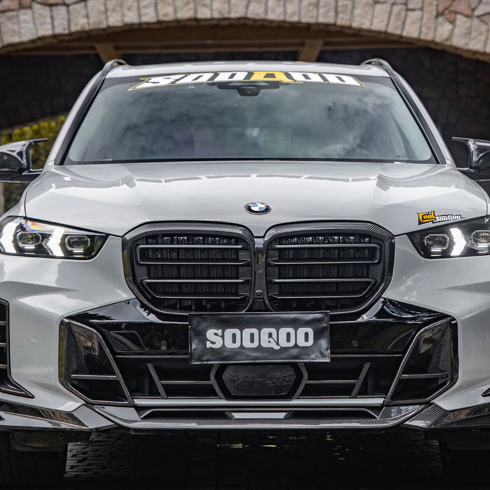 TOWMA. - SooQoo BMW X5 G05 LCI Prepreg Carbon Fiber Front Lower Grille
