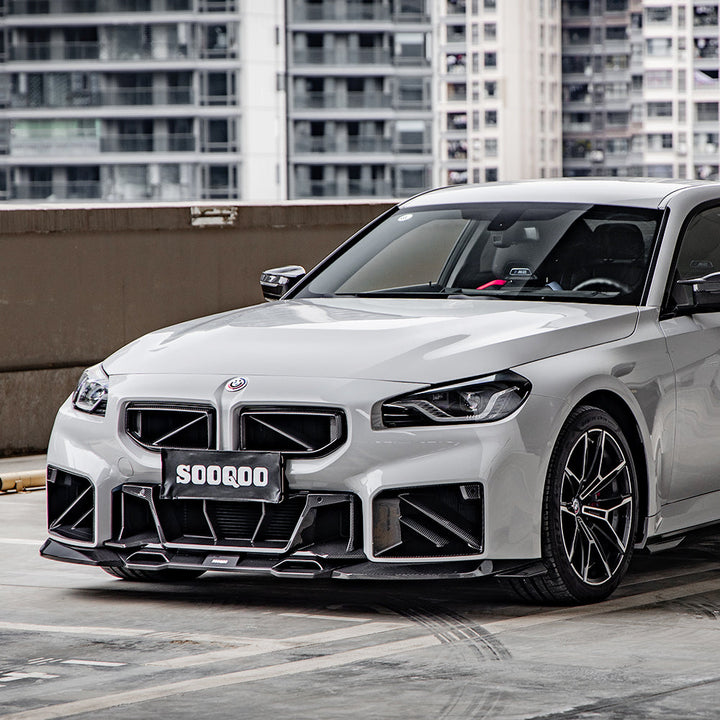 TOWMA. - SooQoo BMW M2 G87 Prepreg Carbon Fiber Lower Grille