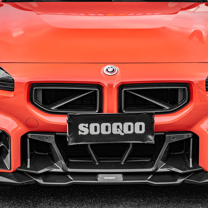 TOWMA. - SooQoo BMW M2 G87 Prepreg Carbon Fiber Lower Grille