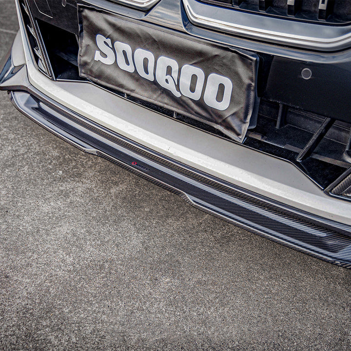 TOWMA. - SooQoo BMW 5 Serie G60 G61 G68 Prepreg Carbon Fiber Front Lip