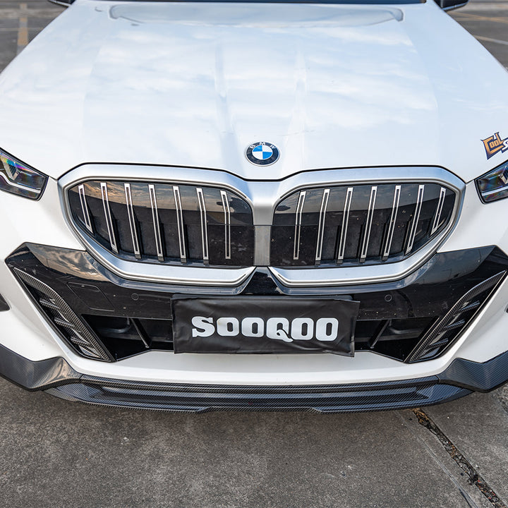 TOWMA. - SooQoo BMW 5 Serie G60 G61 G68 Prepreg Carbon Fiber Front Lip