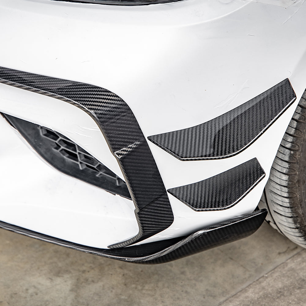TOWMA. - SooQoo BMW M2 F87 Prepreg Carbon Fiber Front Canards