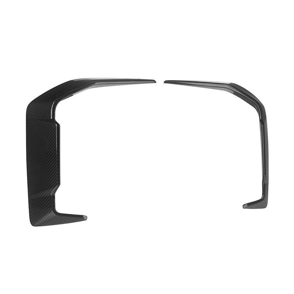 TOWMA. - SooQoo BMW 5 Serie G60 G61 Prepreg Carbon Fiber Front Bumper Inserts