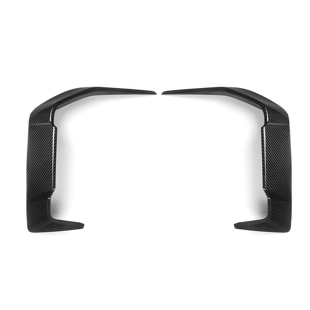 TOWMA. - SooQoo BMW 5 Serie G60 G61 Prepreg Carbon Fiber Front Bumper Inserts