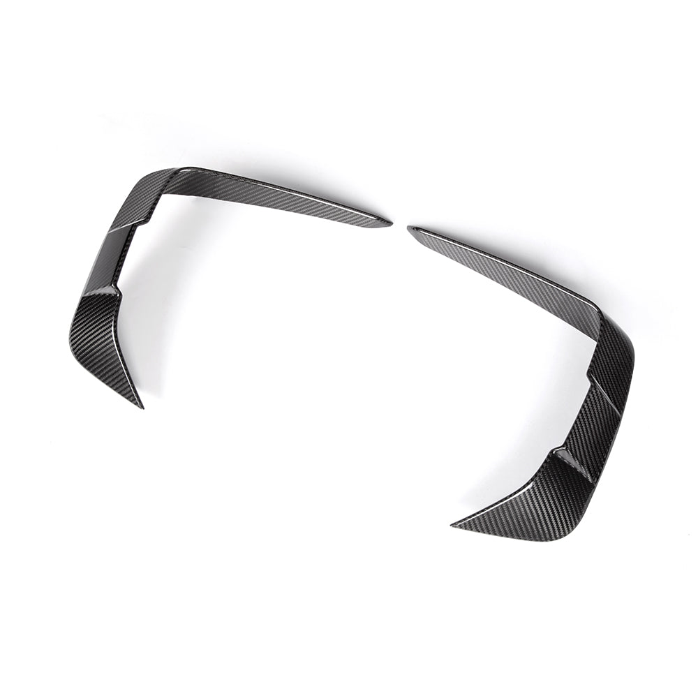 TOWMA. - SooQoo BMW 8 Serie G14 G15 G16 Prepreg Carbon Fiber Front Bumper Inserts