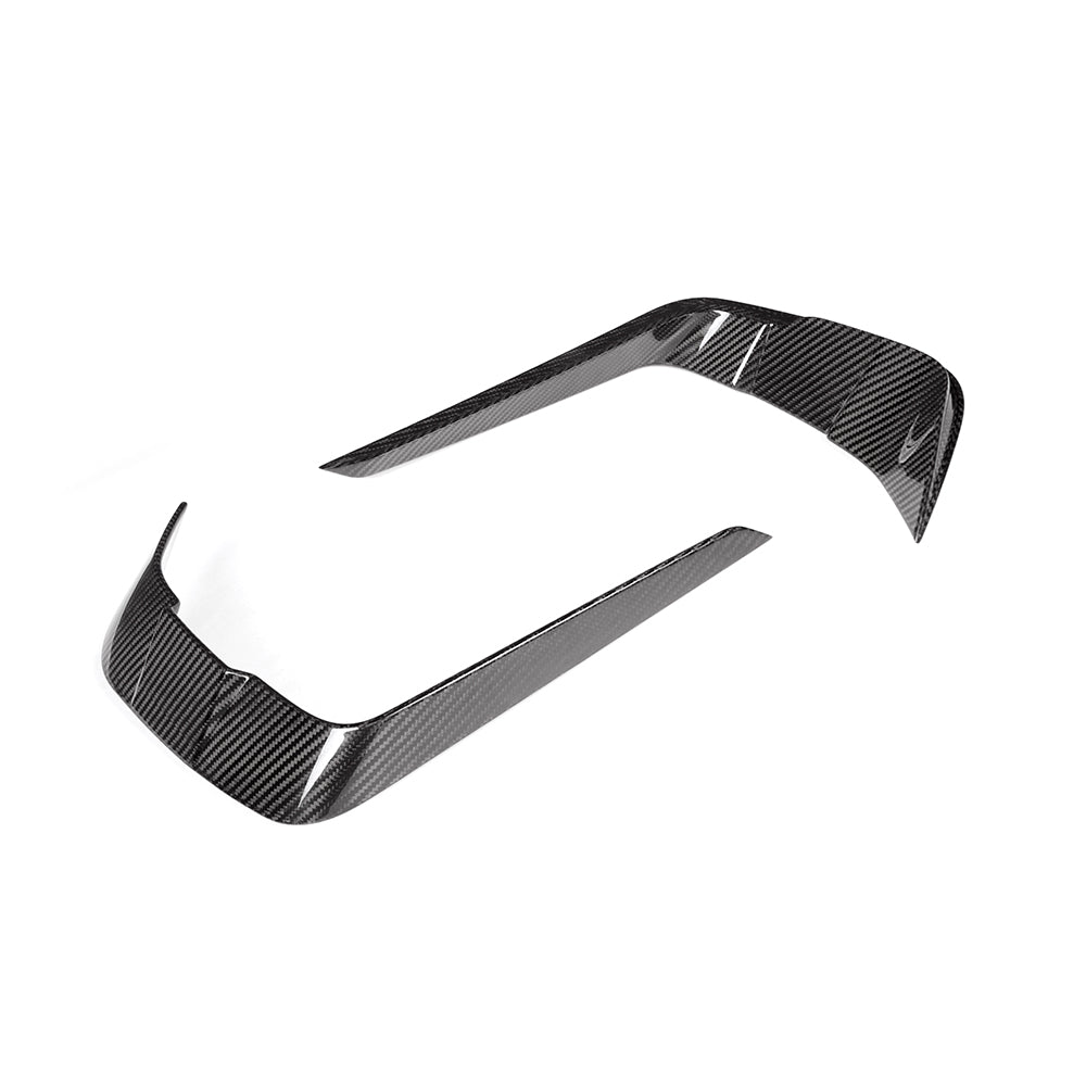 TOWMA. - SooQoo BMW 8 Serie G14 G15 G16 Prepreg Carbon Fiber Front Bumper Inserts