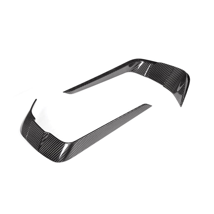 TOWMA. - SooQoo BMW 8 Serie G14 G15 G16 Prepreg Carbon Fiber Front Bumper Inserts
