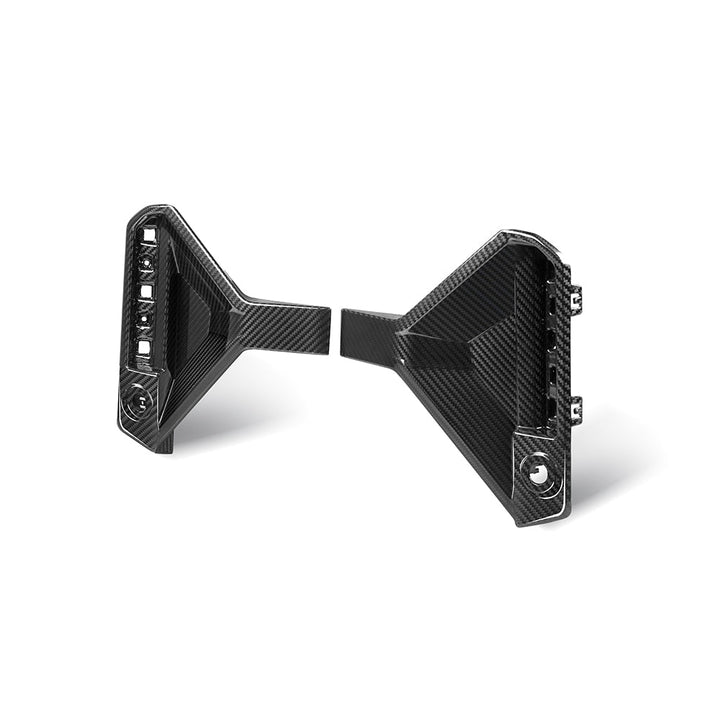 TOWMA. - SooQoo BMW M2 G87 Prepreg Carbon Fiber Rear Bumper Inserts