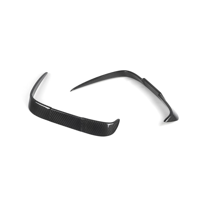 TOWMA. - SooQoo BMW M2 F87 Prepreg Carbon Fiber Rear Bumper Inserts