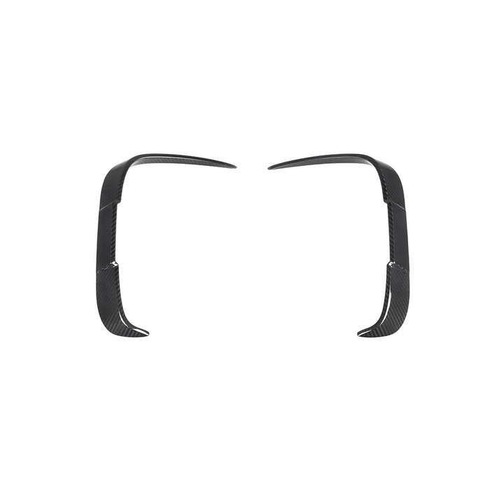 TOWMA. - SooQoo BMW M2 F87 Prepreg Carbon Fiber Rear Bumper Inserts