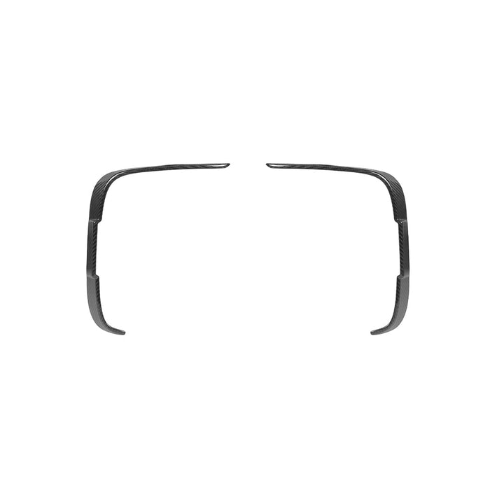 TOWMA. - SooQoo BMW M2 F87 Prepreg Carbon Fiber Rear Bumper Inserts