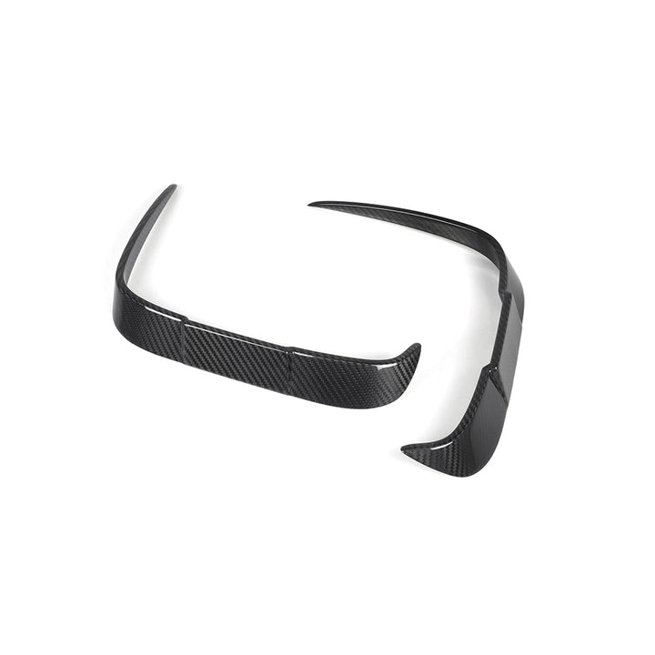 TOWMA. - SooQoo BMW M2 F87 Prepreg Carbon Fiber Rear Bumper Inserts