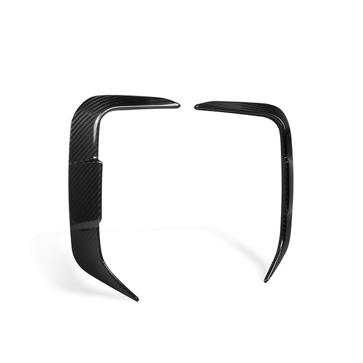 TOWMA. - SooQoo BMW X3 G01 LCI Prepreg Carbon Fiber Rear Bumper Insert