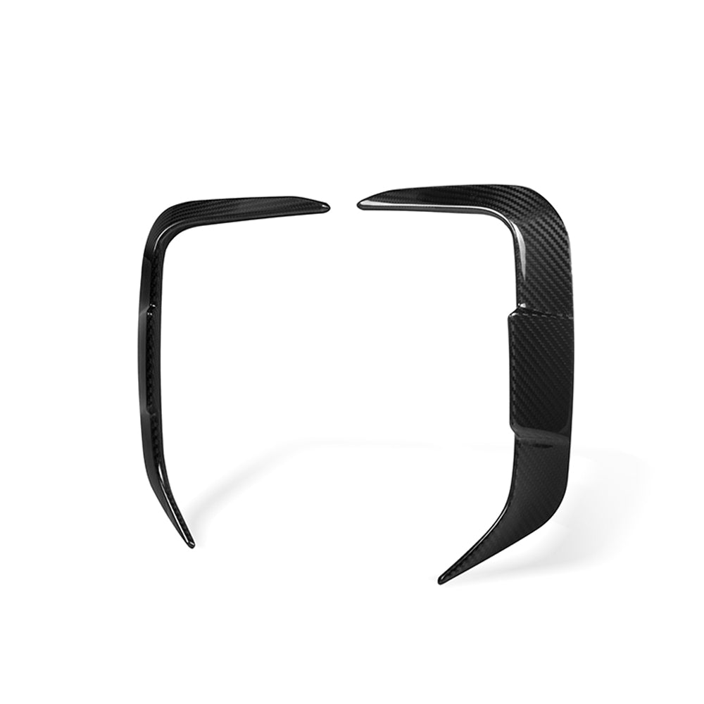 TOWMA. - SooQoo BMW X3 G01 LCI Prepreg Carbon Fiber Rear Bumper Insert