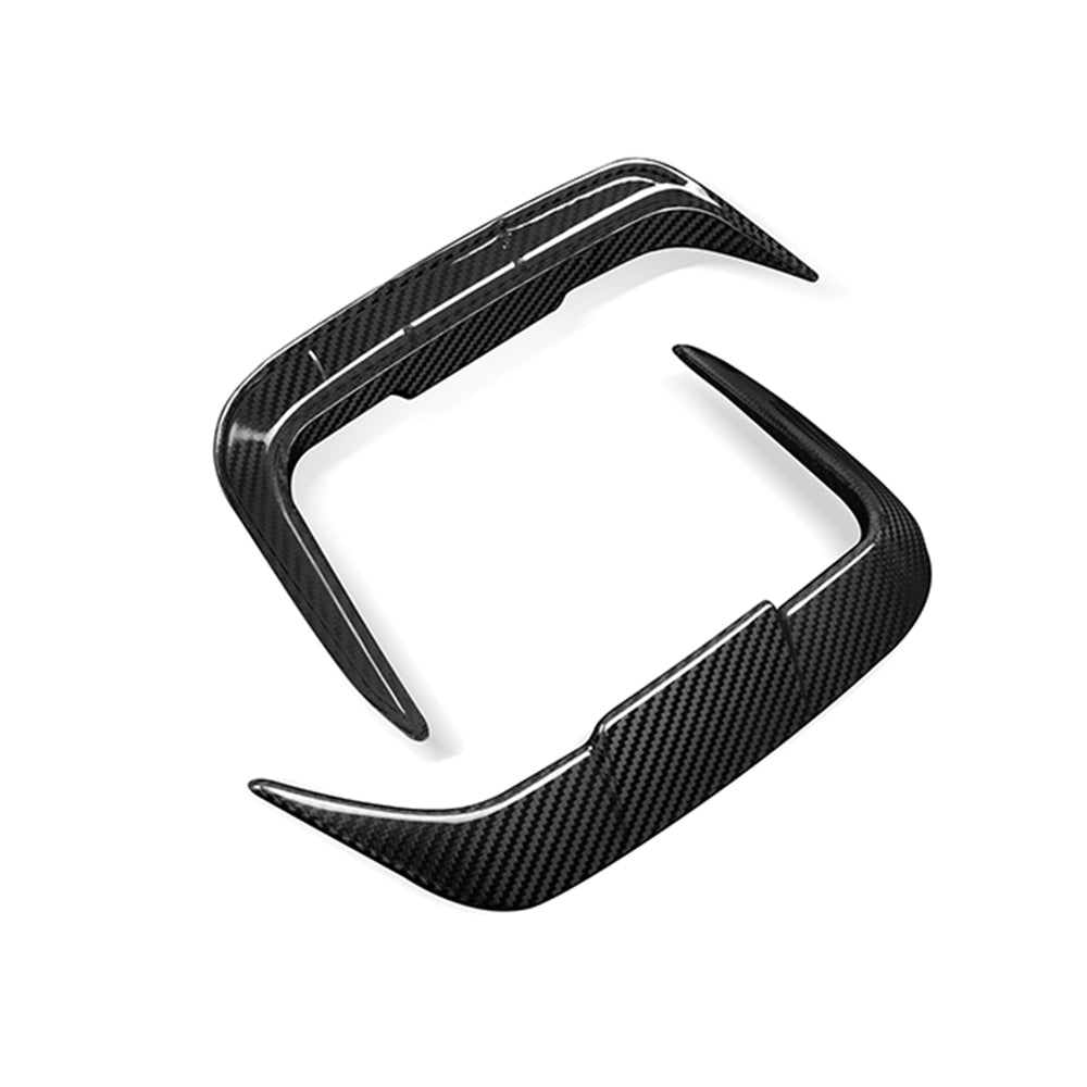 TOWMA. - SooQoo BMW X3 G01 LCI Prepreg Carbon Fiber Rear Bumper Insert