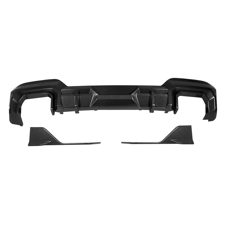 TOWMA. - SooQoo BMW X3 G01 LCI M40i Prepreg Carbon Fiber Rear Diffuser