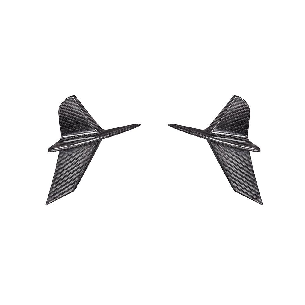 TOWMA. - SooQoo BMW 8 Serie G14 G15 G16 Prepreg Carbon Fiber Rear Bumper Inserts